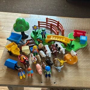 Lot of Playmobil 123 toys